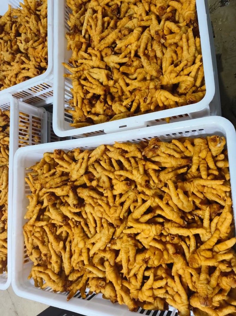 虎皮凤爪炸爪茶楼卤水烧腊**原料加工