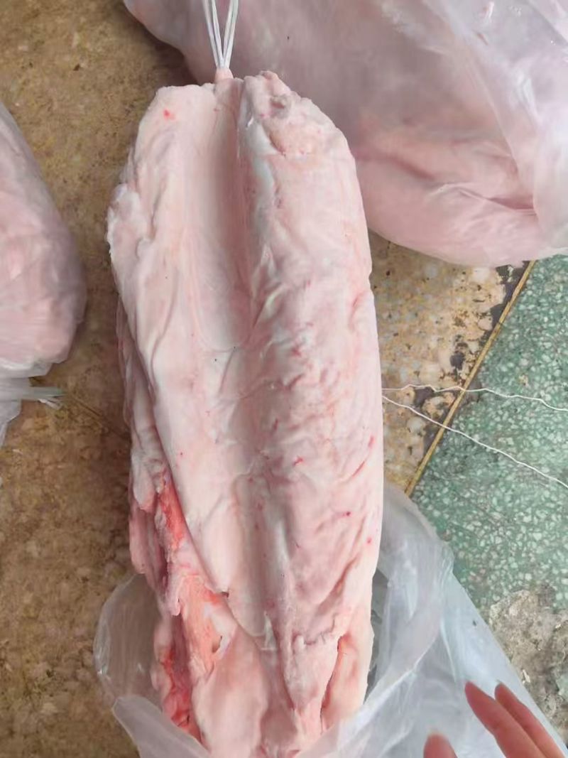 肥猪吊挂板油/袋装折叠板油都有货，新货新开