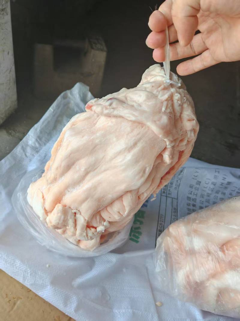 肥猪吊挂板油/袋装折叠板油都有货，新货新开