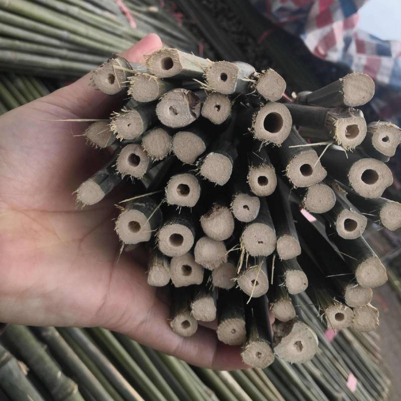 2.5米实心竹豆角架黄瓜西红市辣椒茄子等专用竹竿