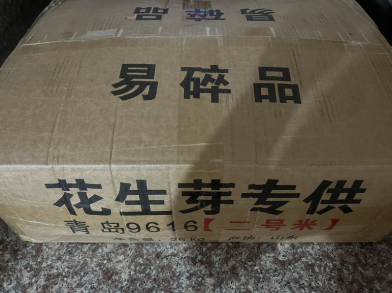 山东青岛9616手剥花生米种子批发花生芽种子