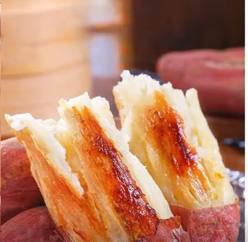 哈密地瓜红皮哈密白哈密沙地种植口感甜糯保质保量