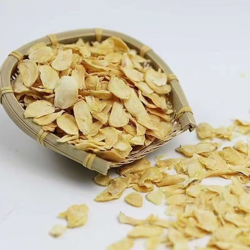 脱水蒜片脱水大蒜烘干大蒜片可代加工代储存电商养殖出口规格