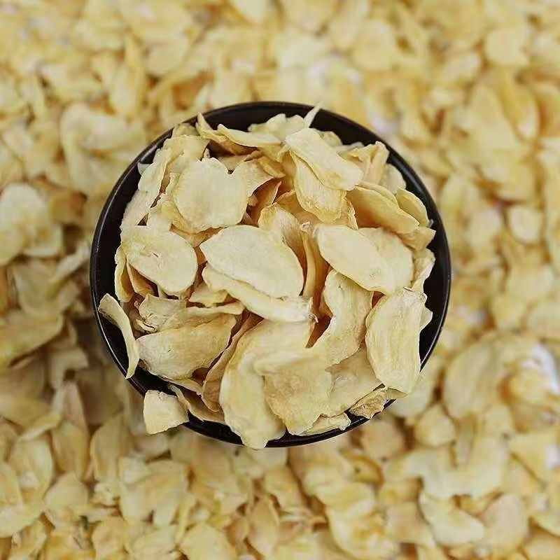 脱水蒜片脱水大蒜烘干大蒜片可代加工代储存电商养殖出口规格