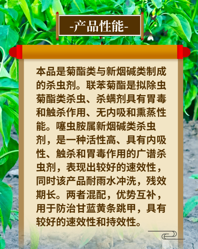 24%阿维氟啶20%联苯噻虫胺跳甲蚜虫刺吸害虫持效期长