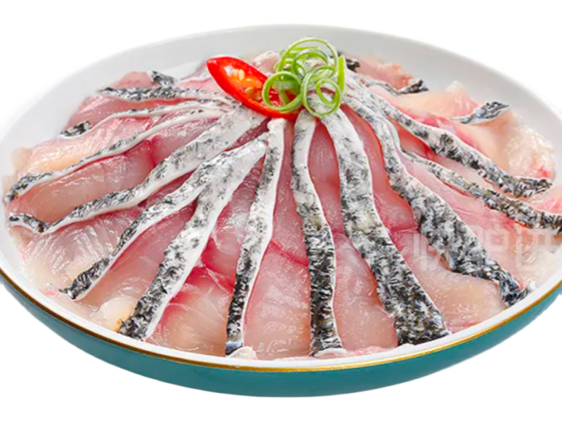 免浆黑鱼片