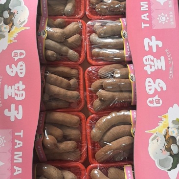 泰国进口罗望子甜酸角市场档口货