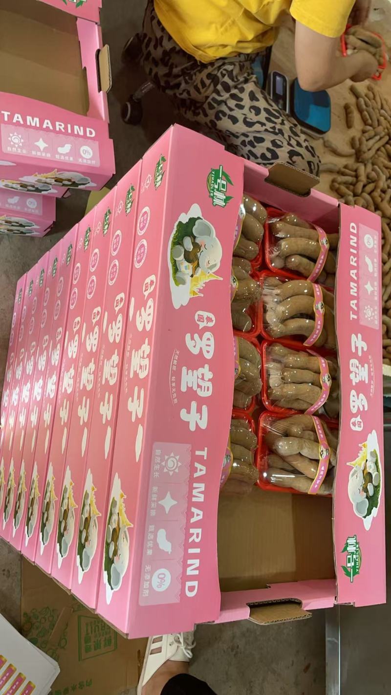 泰国进口罗望子甜酸角市场档口货