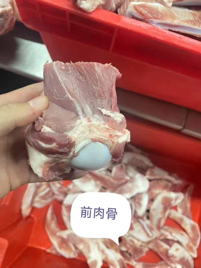 肥猪肉前前骨