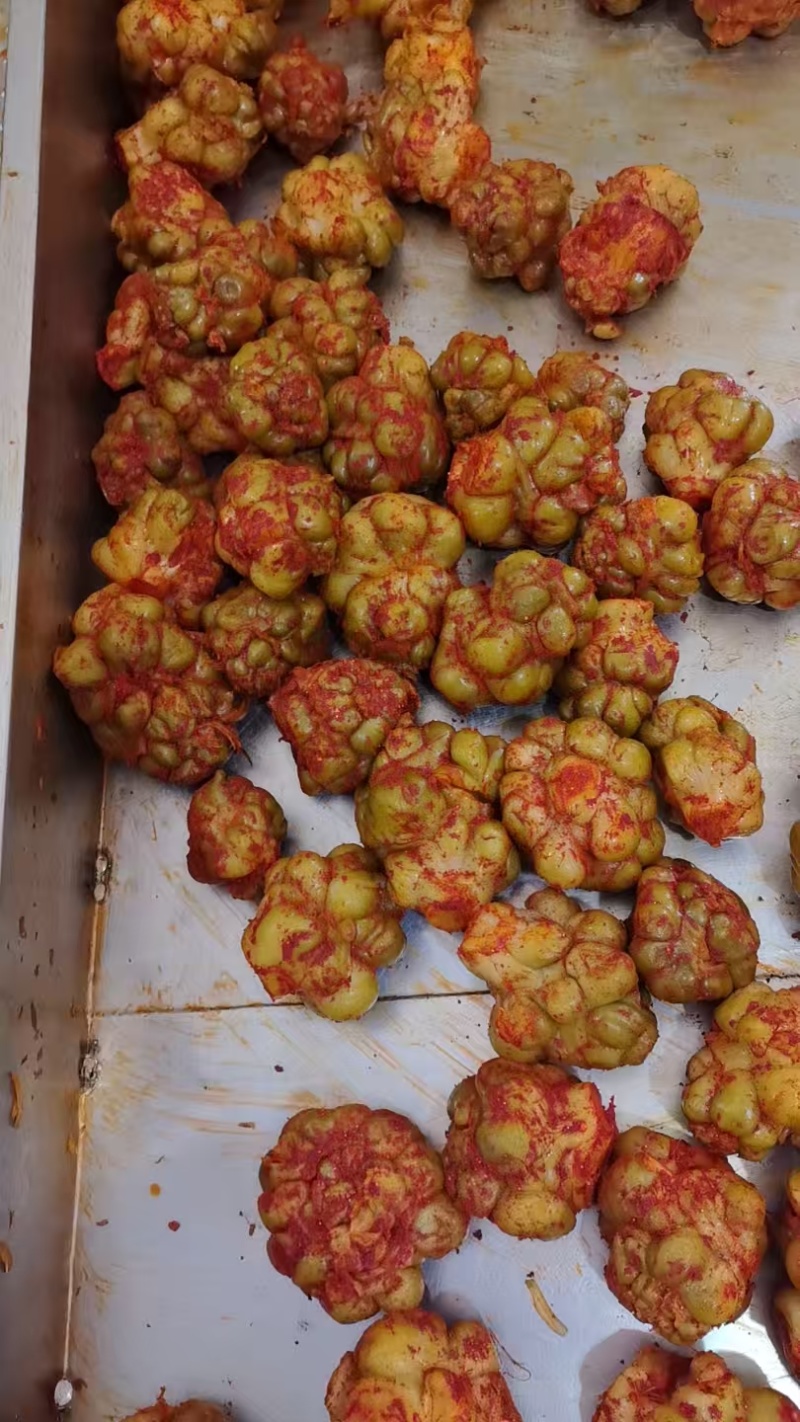 圆形榨菜