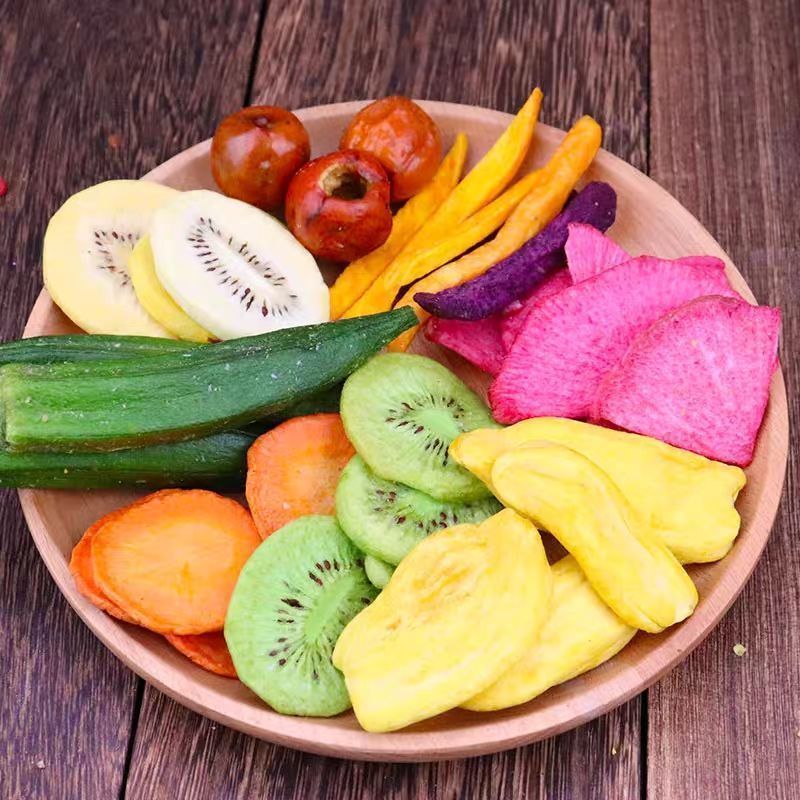 综合果蔬脆蔬菜干水果干混合装什锦蔬果干秋葵香菇脆干果零食