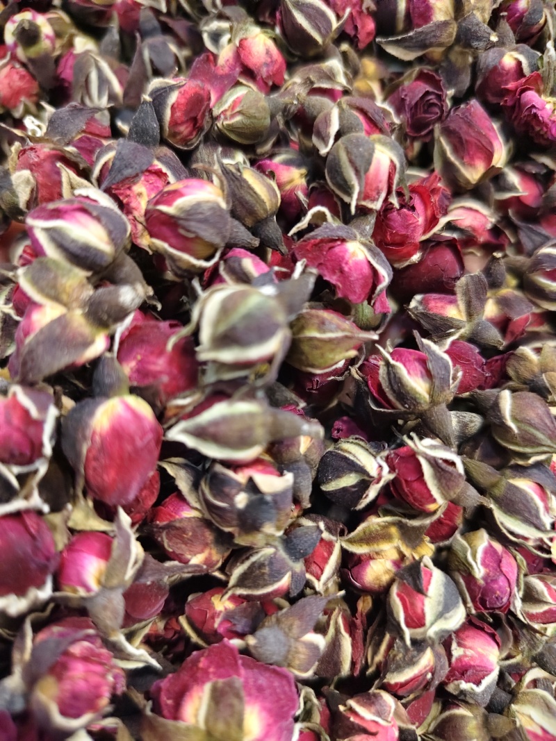 金边玫瑰花茶