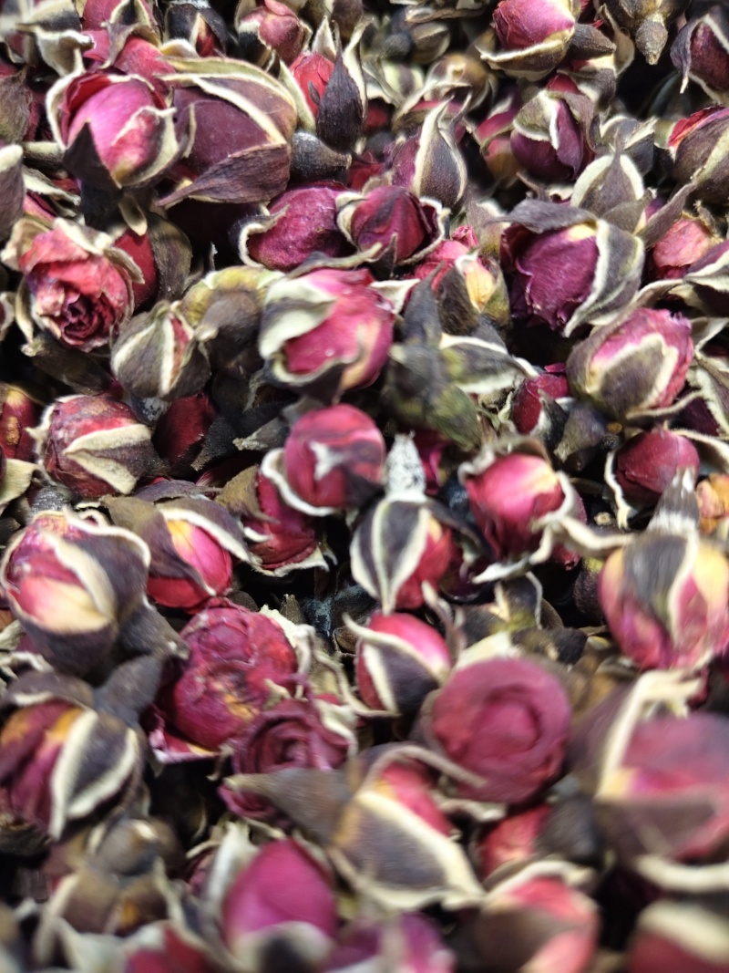 金边玫瑰花茶