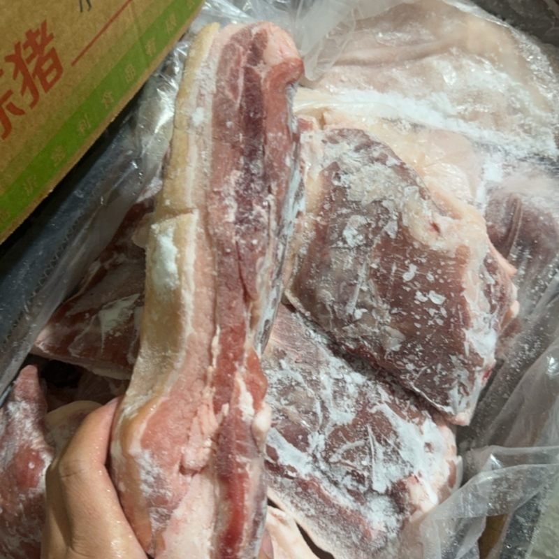 肥猪带皮小五花