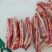谷饲后胸肋条肉,后胸腹肉条,雪花肋条,花纹好,版型齐整
