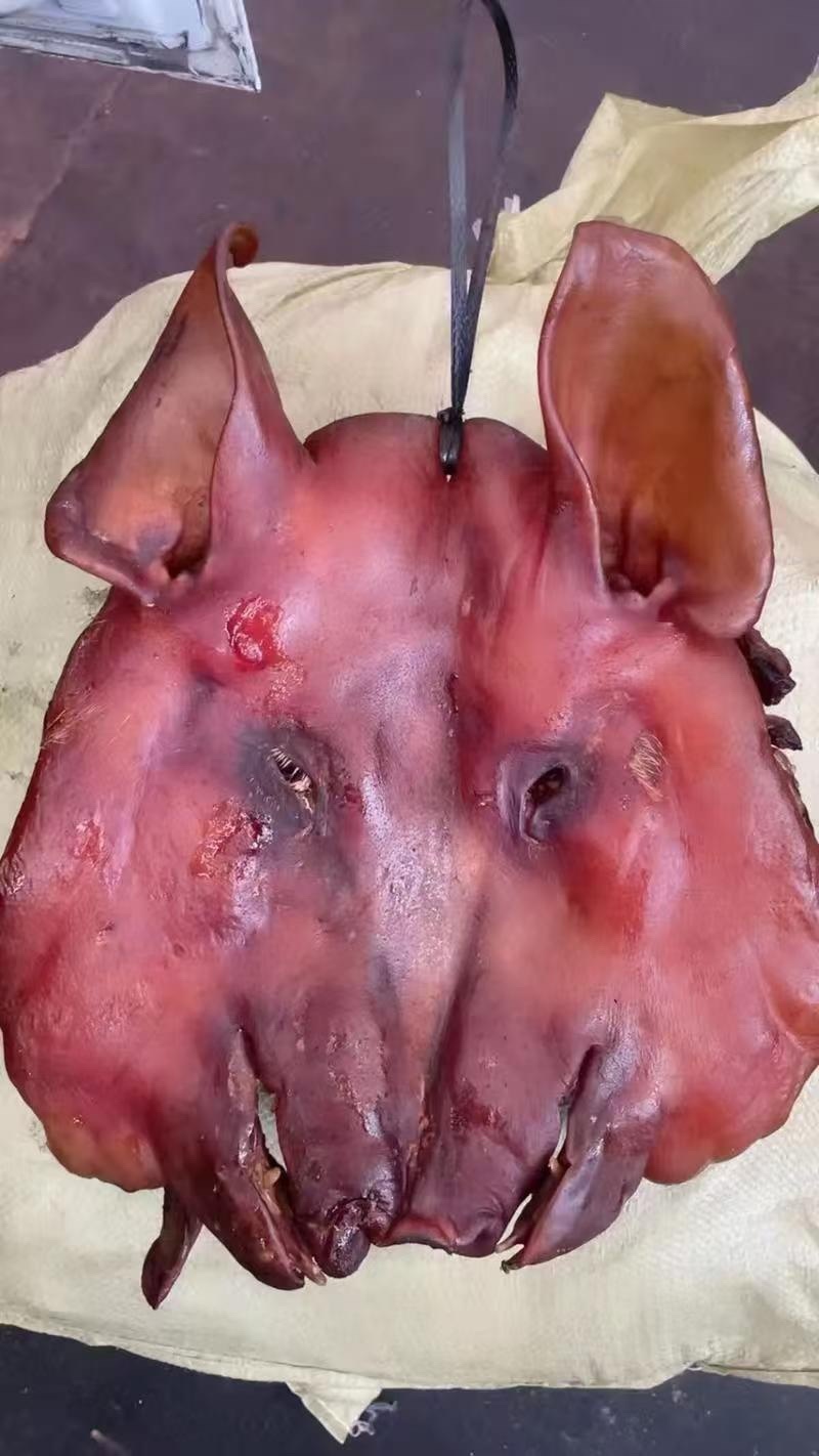 猪脸，腊猪脸，湖南农家供应，自产自销，量大从优新鲜货