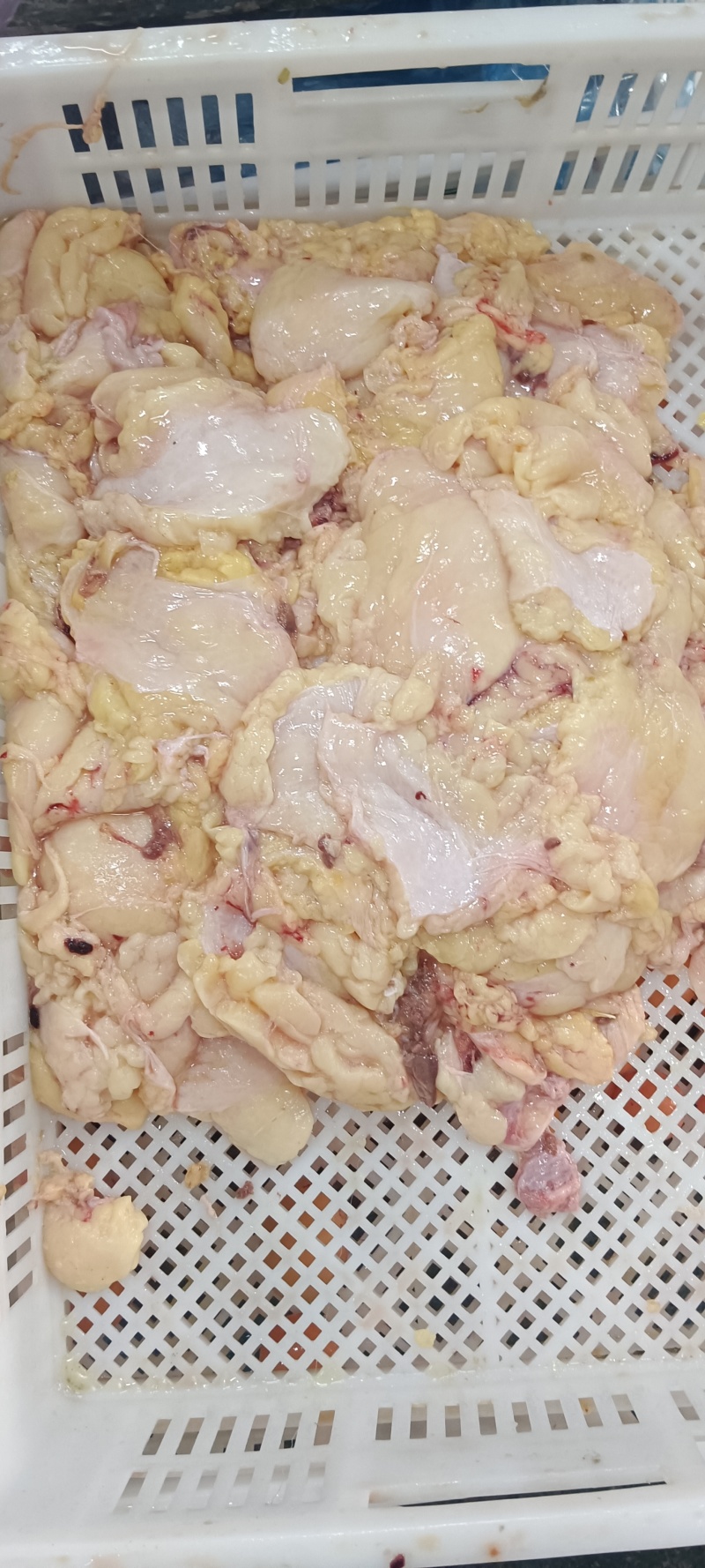 老鸡板油，纯干，出油率高