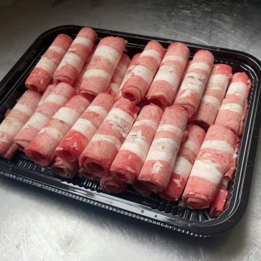 【保鲜发货】牛肉卷对接超市餐饮店质量保证价格合理