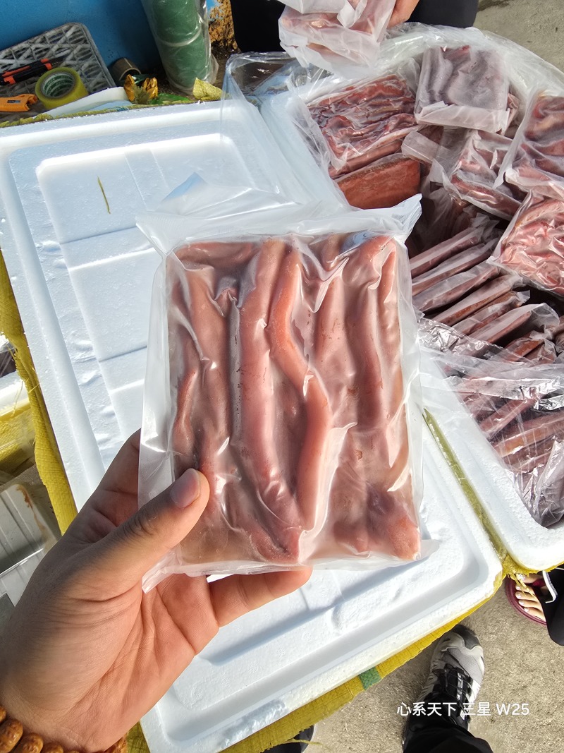 海肠鲜活海肠皮新鲜冷冻200克一包，商用，捞饭品质呱呱