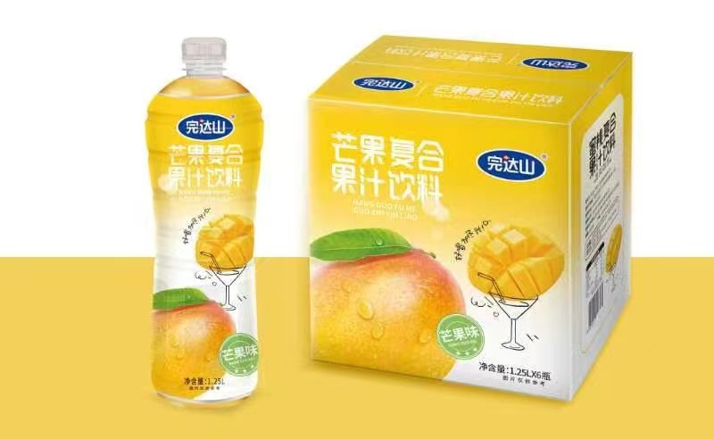 工厂直发，完达山1.25果汁6瓶，现货批发，欢迎来电咨询