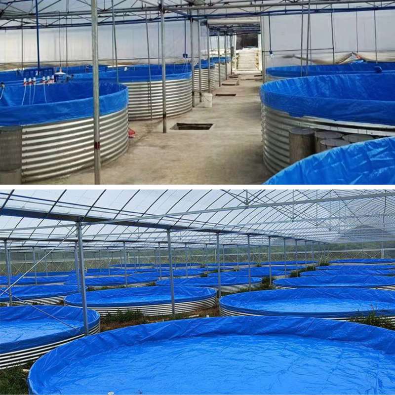 镀锌板帆布蓄水池水产养殖池果园储水灌溉