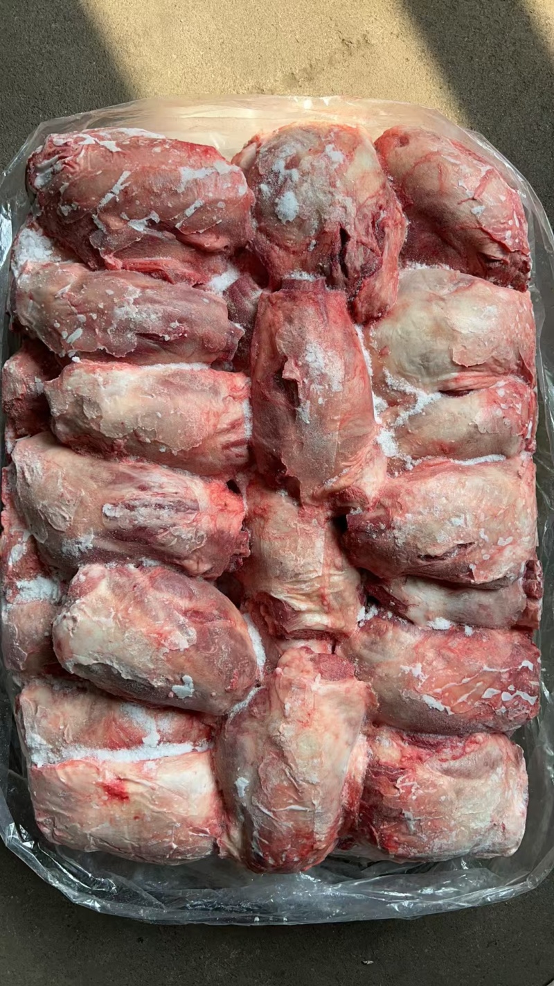 猪腱子肉大前腱小前腱新货。新日期高品质纯干