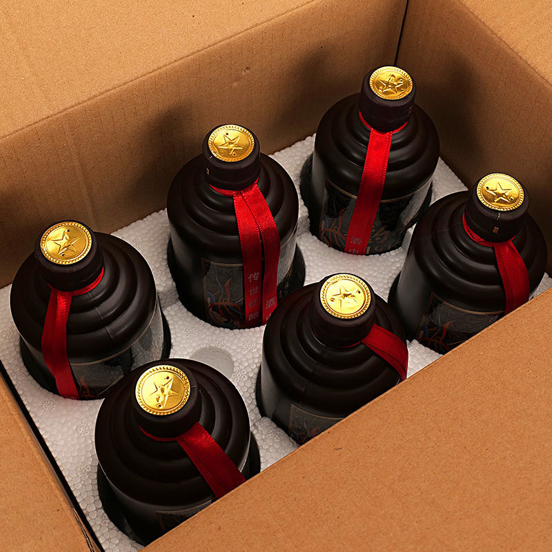 钓台1915酱香型53度纯粮食酿造正宗白酒整箱6瓶简装