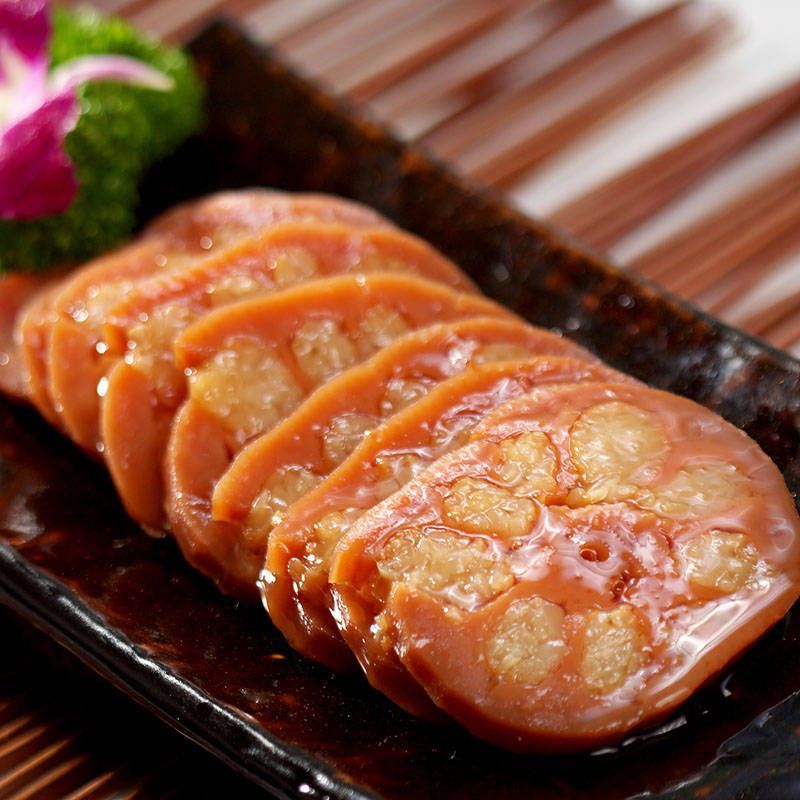 桂花糯米藕整箱5000克蜜汁香糯莲藕熟食糖藕即食商用成品凉菜