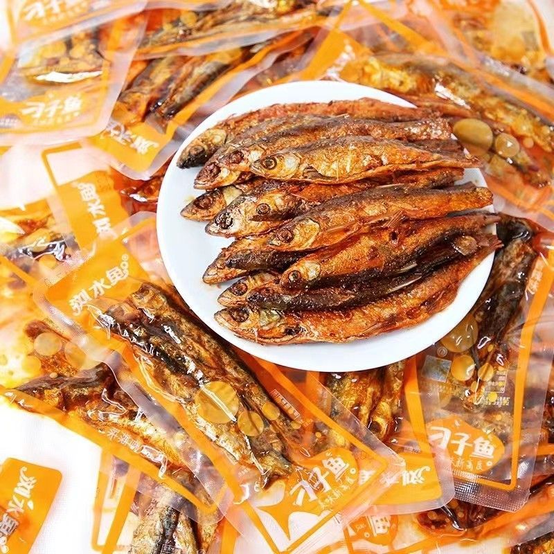 浏水坊浏水鱼刁子鱼手撕鲫鱼零食小吃即食香辣鱼仔辣鱼干湖南特产