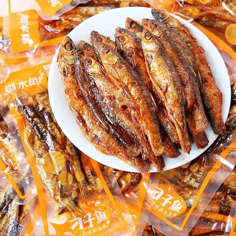 浏水坊浏水鱼刁子鱼手撕鲫鱼零食小吃即食香辣鱼仔辣鱼干湖南特产