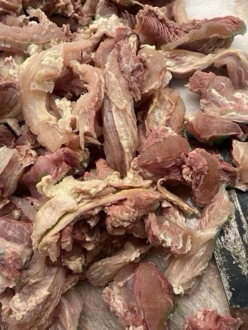 全熟牛肉筋（熟牛筋头巴脑）纯干无水，真空散装都有。