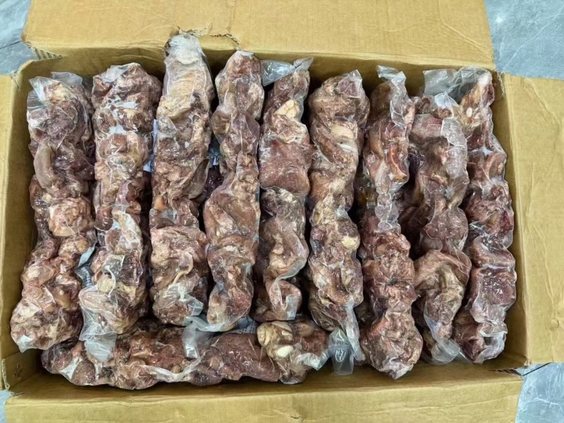 全熟牛肉筋（熟牛筋头巴脑）纯干无水，真空散装都有。