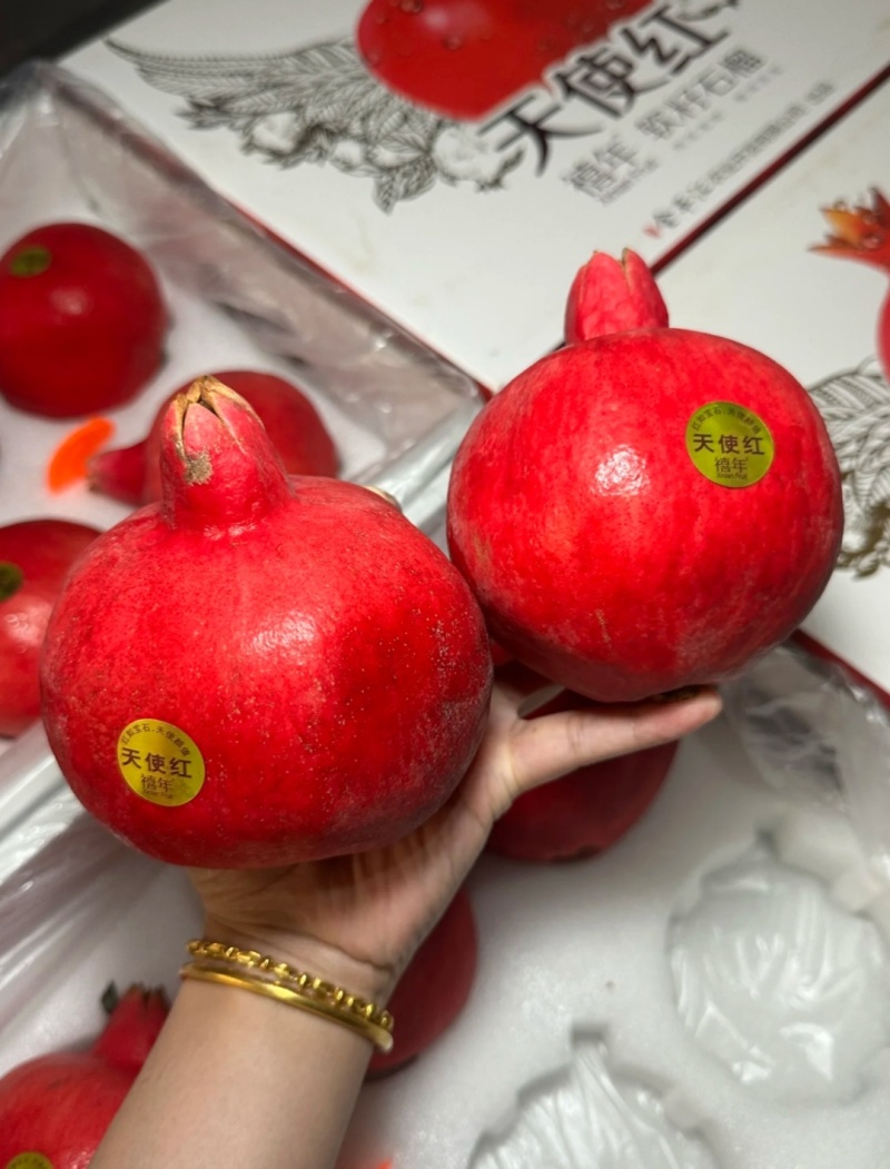 新品种石榴天使红