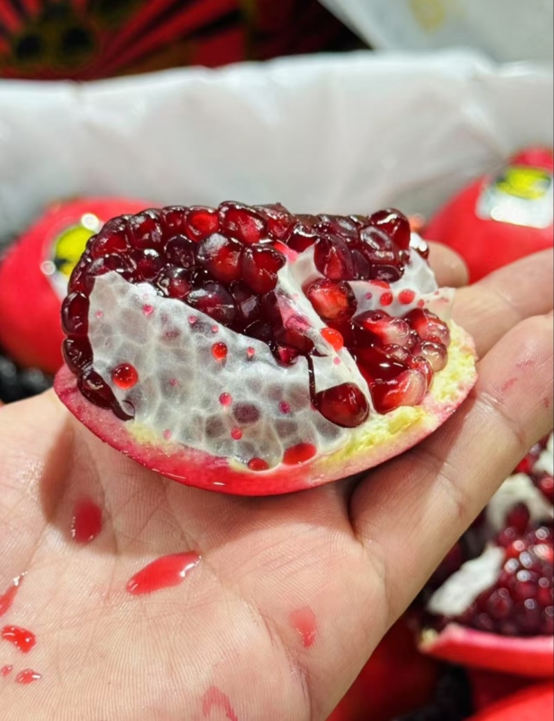 新品种石榴天使红
