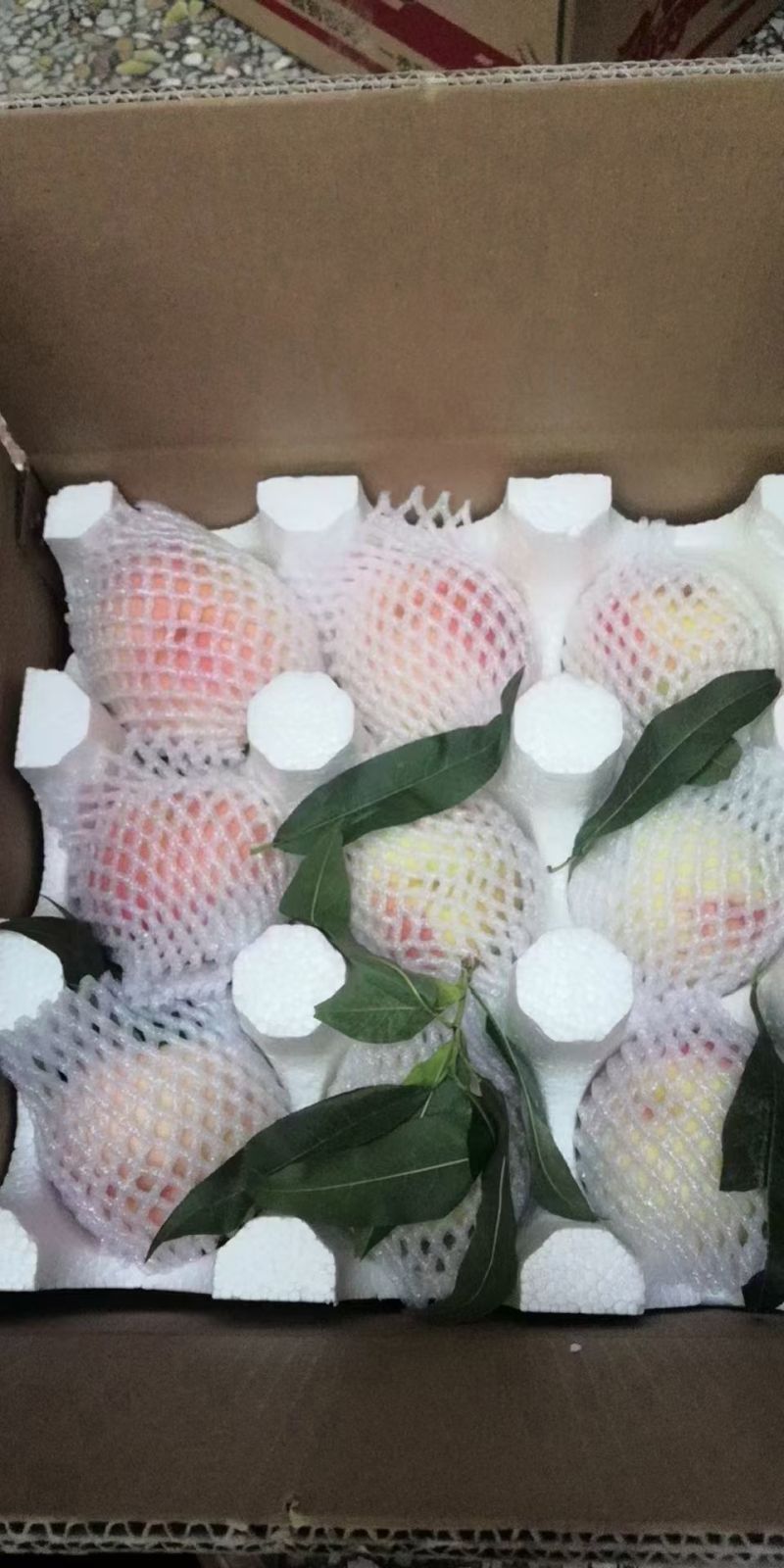 陕西咸阳武功县脆甜爽口的嘎嘣脆阿富白红桃秦王蜜桃脆甜爽口