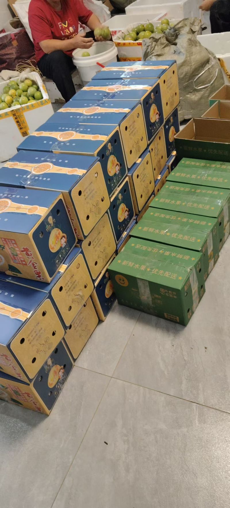 自家农场钦蜜九号百香