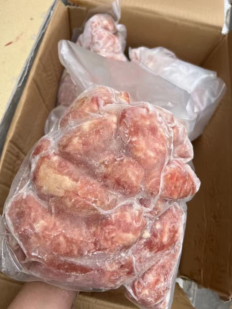 龙大猪肉肠20斤一件，4袋，5斤纯肉肠，动物肠衣