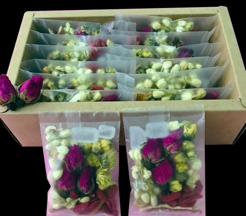 玫瑰花茶独立包装美容养燕新芽，玫瑰花茶枸杞陈皮冰糖