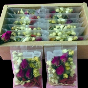 玫瑰花茶独立包装美容养燕新芽，玫瑰花茶枸杞陈皮冰糖