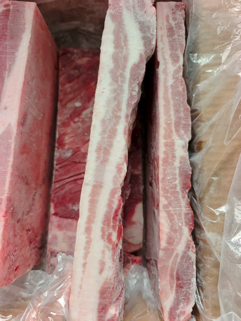 五花肉肥瘦均匀比例好大量现货量大从优