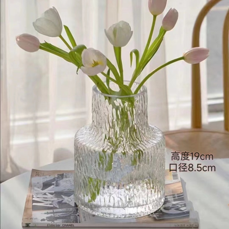 玻璃水培花瓶，鲜花插花花瓶摆件