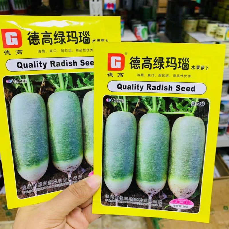 德高博萝蜜萝卜种子长势整齐水果萝卜种籽四季蔬菜基地用