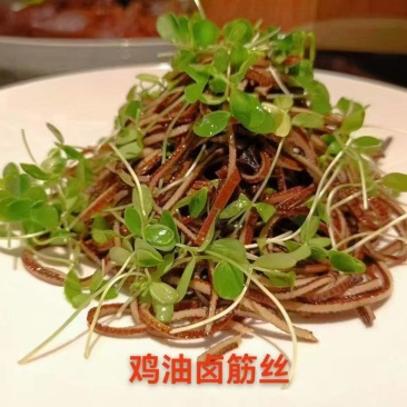 品名：鸡油卤筋丝（黑豆丝）规格
