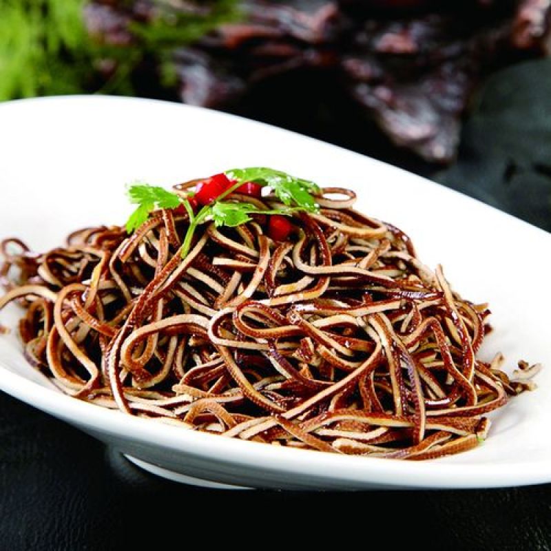 品名：鸡油卤筋丝（黑豆丝）规格
