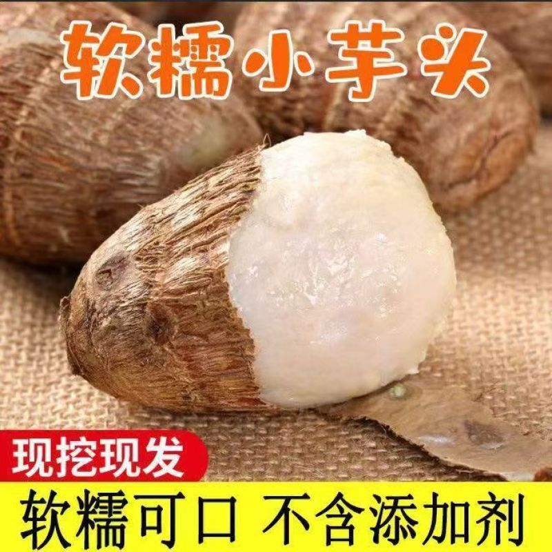 【特价】新鲜牛奶小芋头香芋头现挖毛芋头小香芋当季整箱批发云南