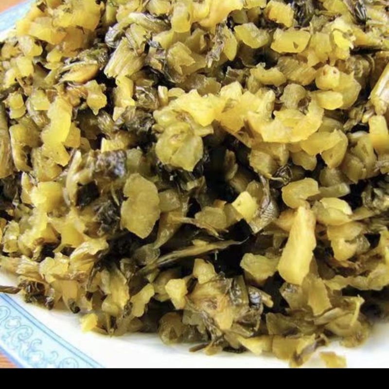 雪菜雪里蕻腌菜咸菜小下饭菜香椿酱外婆菜梅干菜咸菜