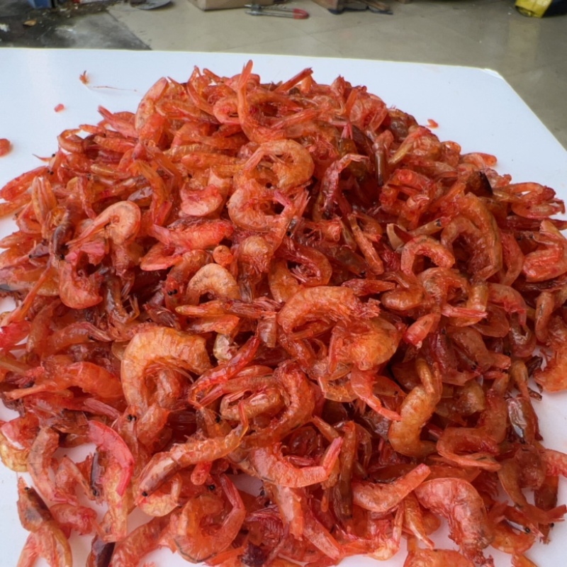 油炸虾尾地摊电商油炸虾尾鱼干虾干干虾