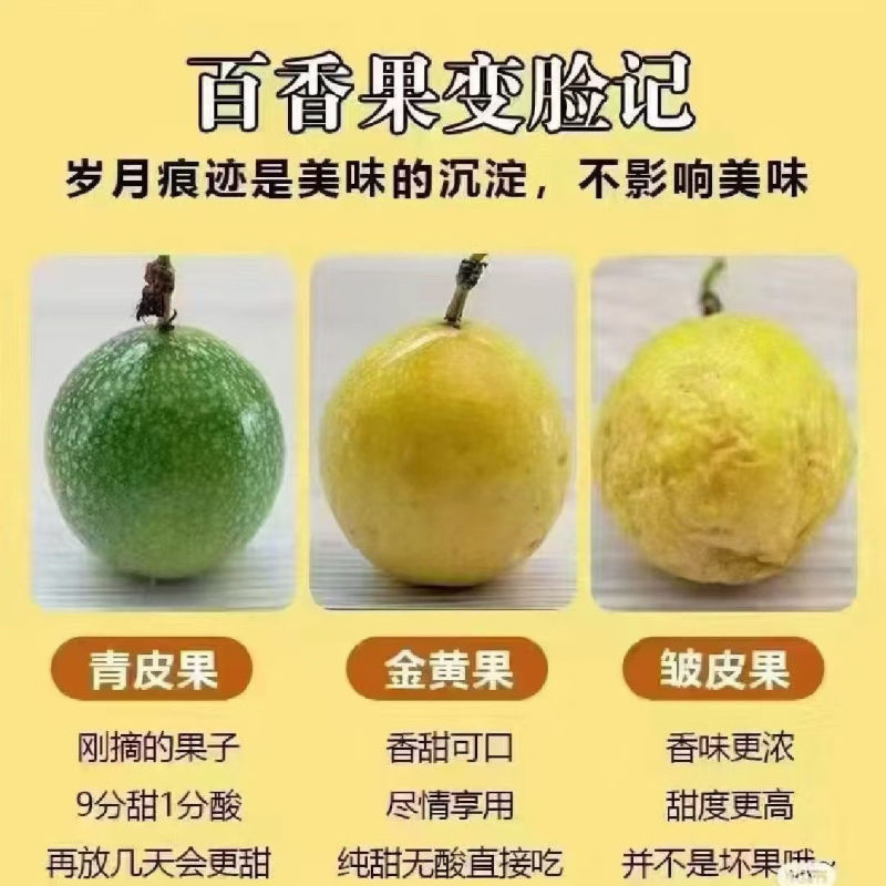 【爆汁香甜】正宗钦蜜9号百香果黄金现摘现发孕妇新鲜应当季