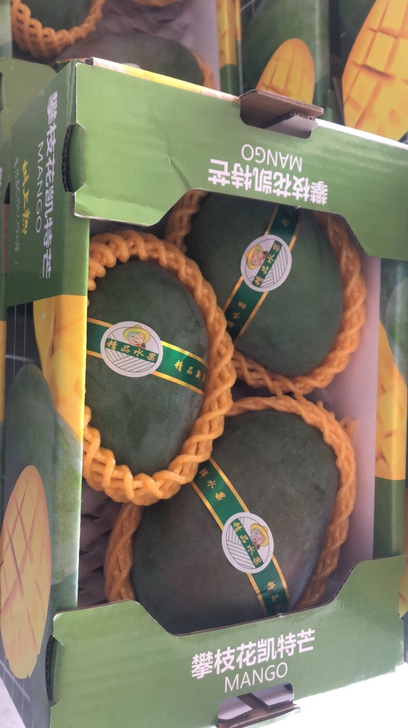 四川攀枝花凯特大芒果礼盒装