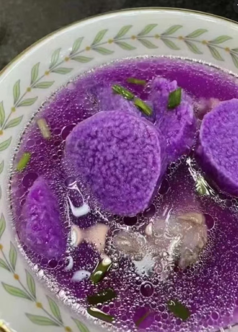 云南高原紫玉山药